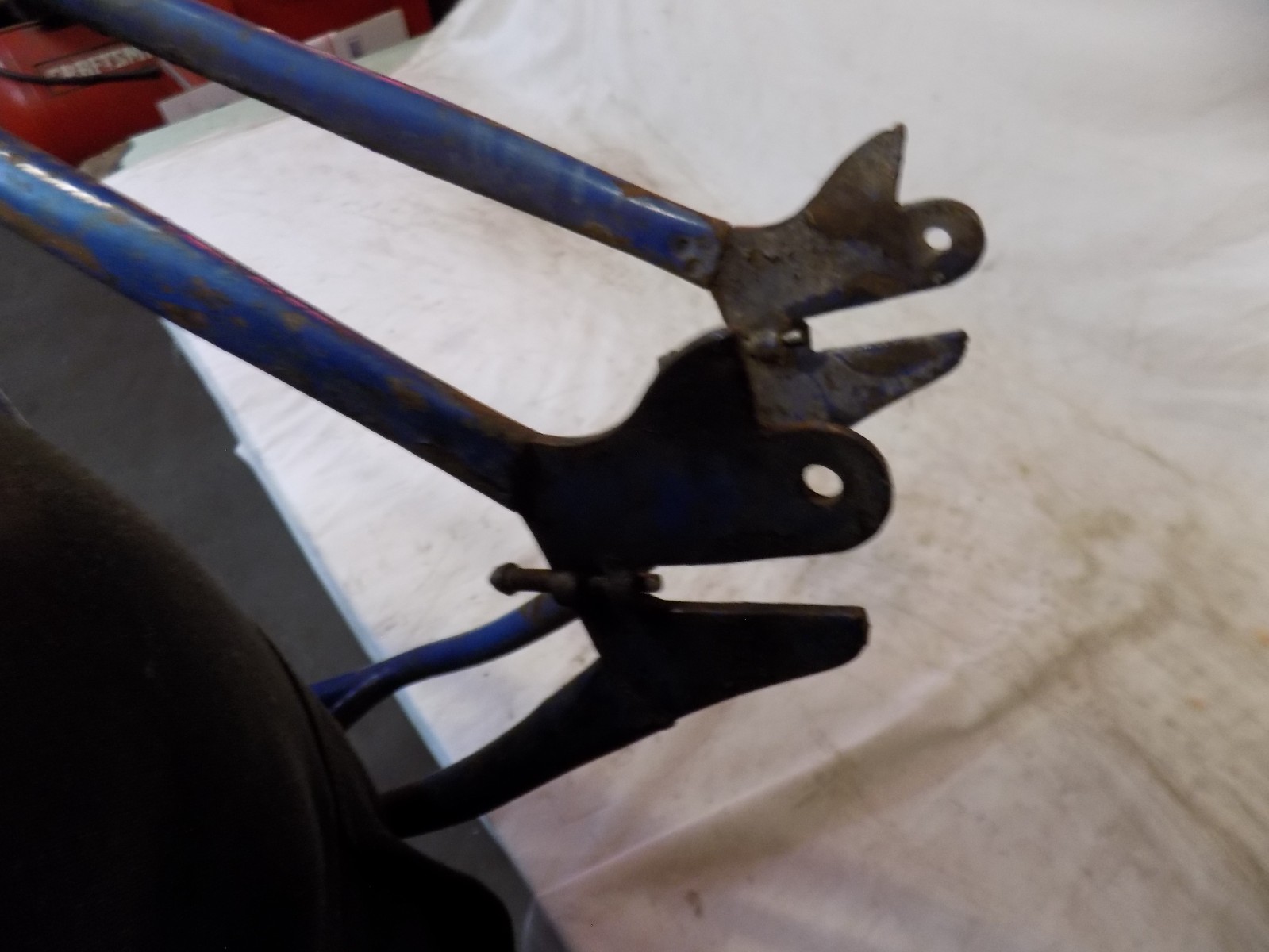 PREWAR CWC HAWTHORNE 4-BAR BICYCLE FRAME FORKS HEADBADGE MONARK 5-BAR 1930S