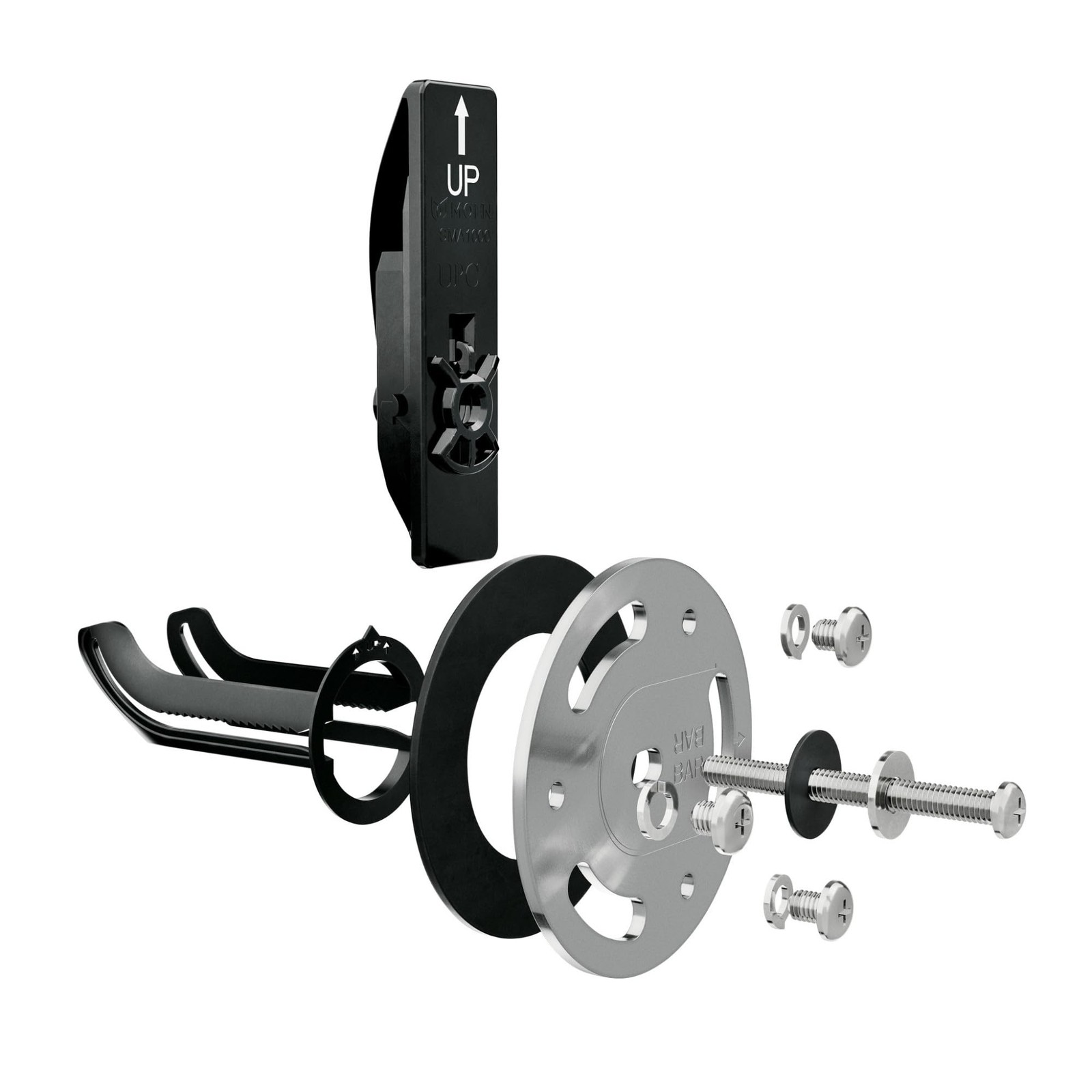 Moen SMA1000CH Pair of Home Care Secure Mount Anchor, No Size, Chrome