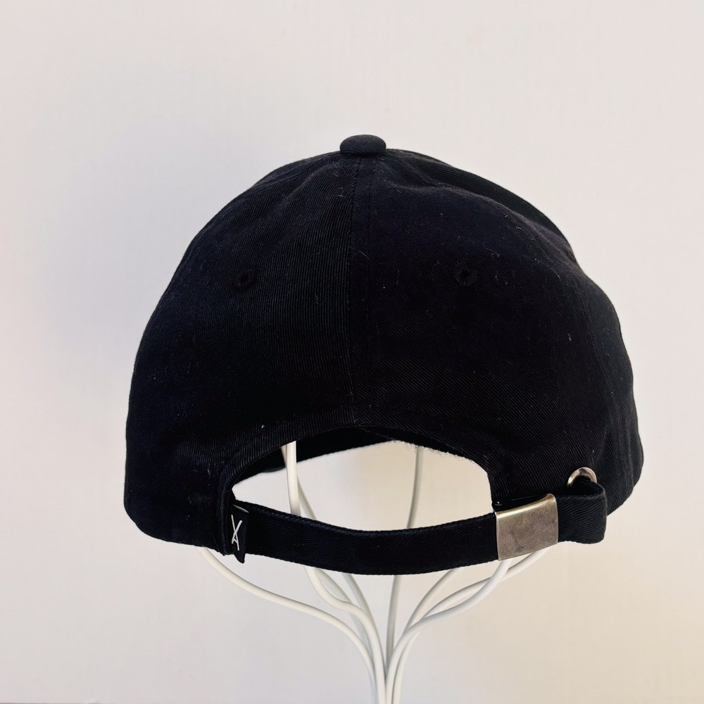 Gold Stud Logo Baseball cap adjustable one size black E2-810