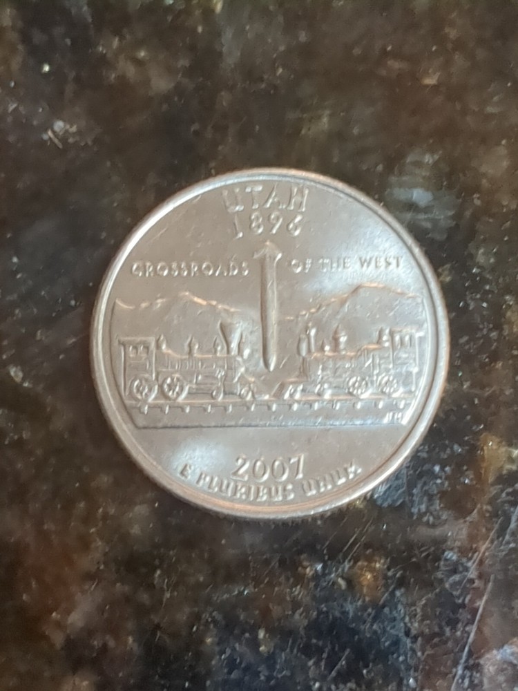2007 D Utah State Quarter #6