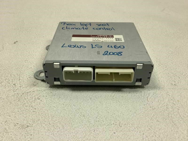 LEXUS LS460 2007  REAR LEFT SEAT CLIMATE CONTROL MODULE FACTORY