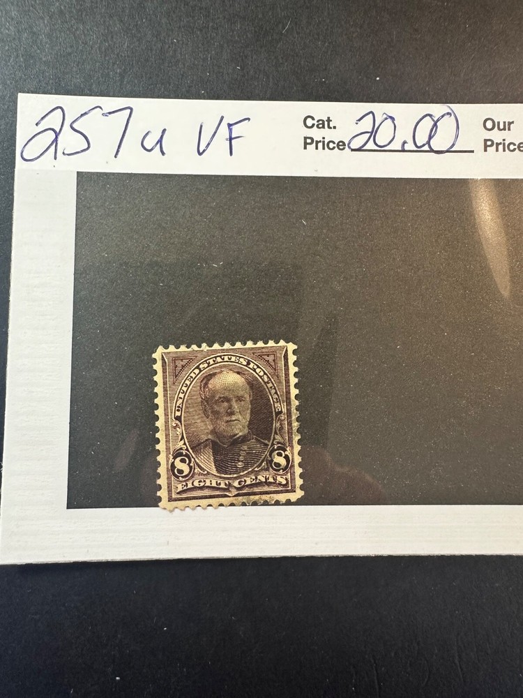 Scott #   257    2024 Scott Catalogue Value $ 20.00