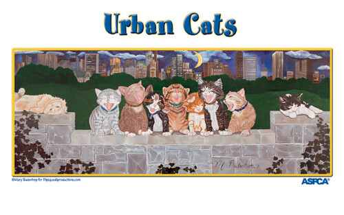 Cat Group Blank Note Cards Boxed