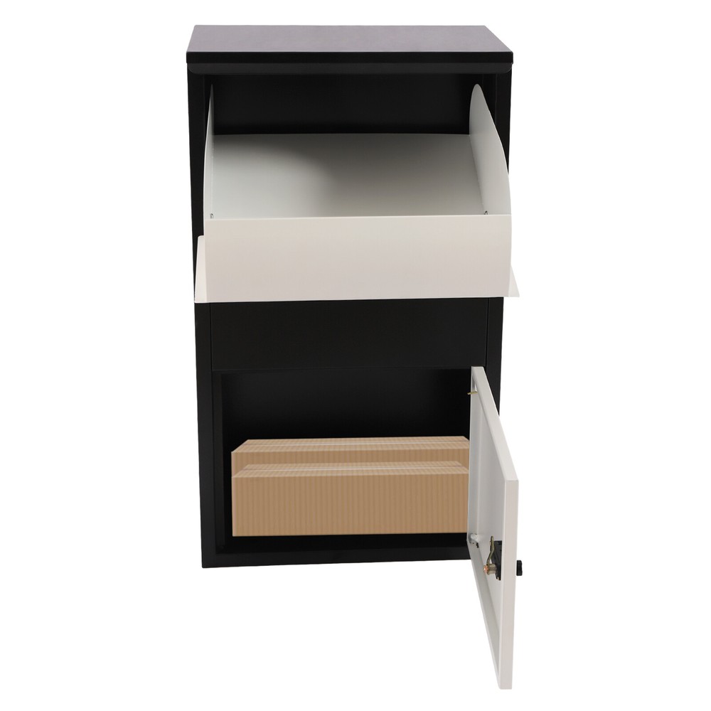 Package Delivery Boxes Large Mailbox for Parcel Wall Mounted Lockable Anti-Theft