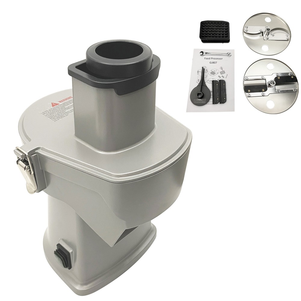 Multi-function Commercial Fruit Vegetable Dicer Cutter Shredder Machine 110V