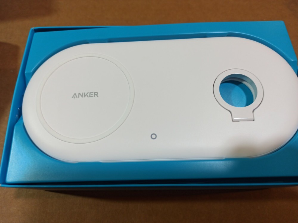Anker - PowerWave+ Qi Certified Wireless Charging Pad - White