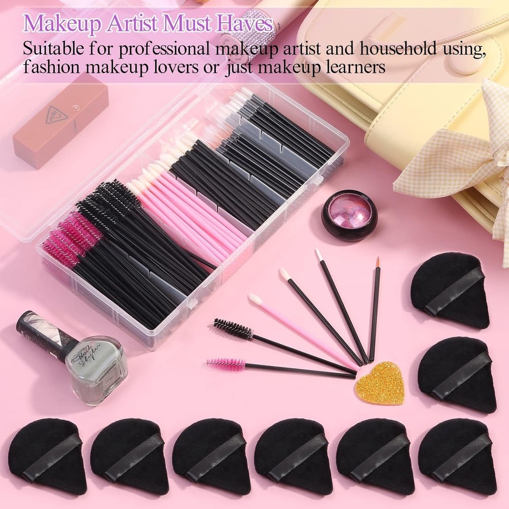 248 Pcs Disposable Makeup Applicators | Disposable Makeup Applicator Kit