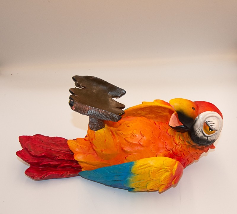 Decorative Drunk parrot wine Bottle Holder Display