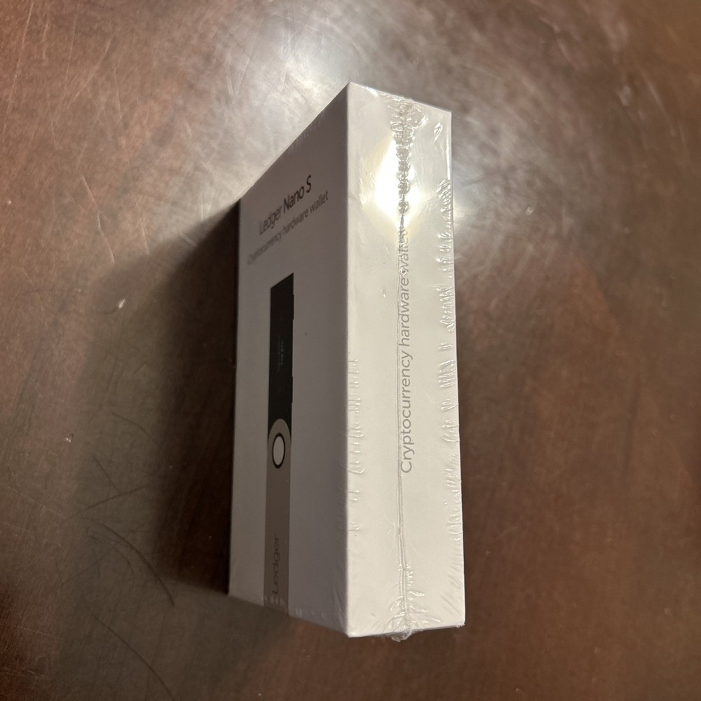 Ledger Nano S Cryptocurrency Hardware Wallet New in Sealed Box