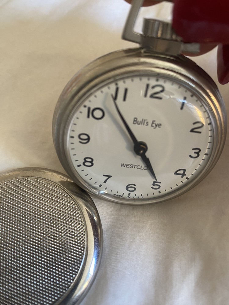 WORKING Bull’s Eye Pocket Watch -