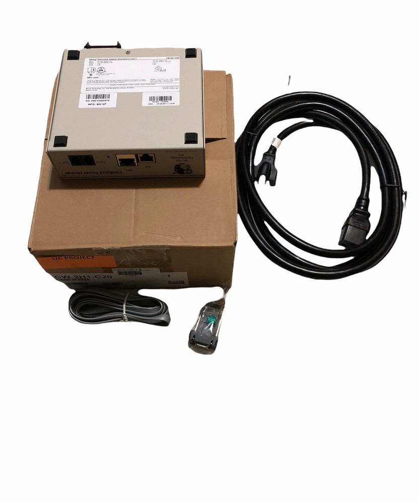 SERVER TECHNOLOGY INTELLIGENT POWER MODULE CW-2H1-C20 SWITCHED RACK PDU