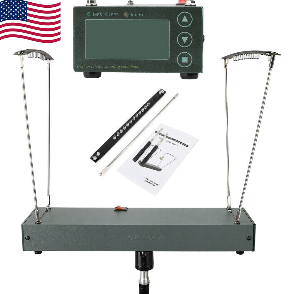 Precision Ballistic Chronograph Arrow Shooting Speed Tester Velocity Measurement