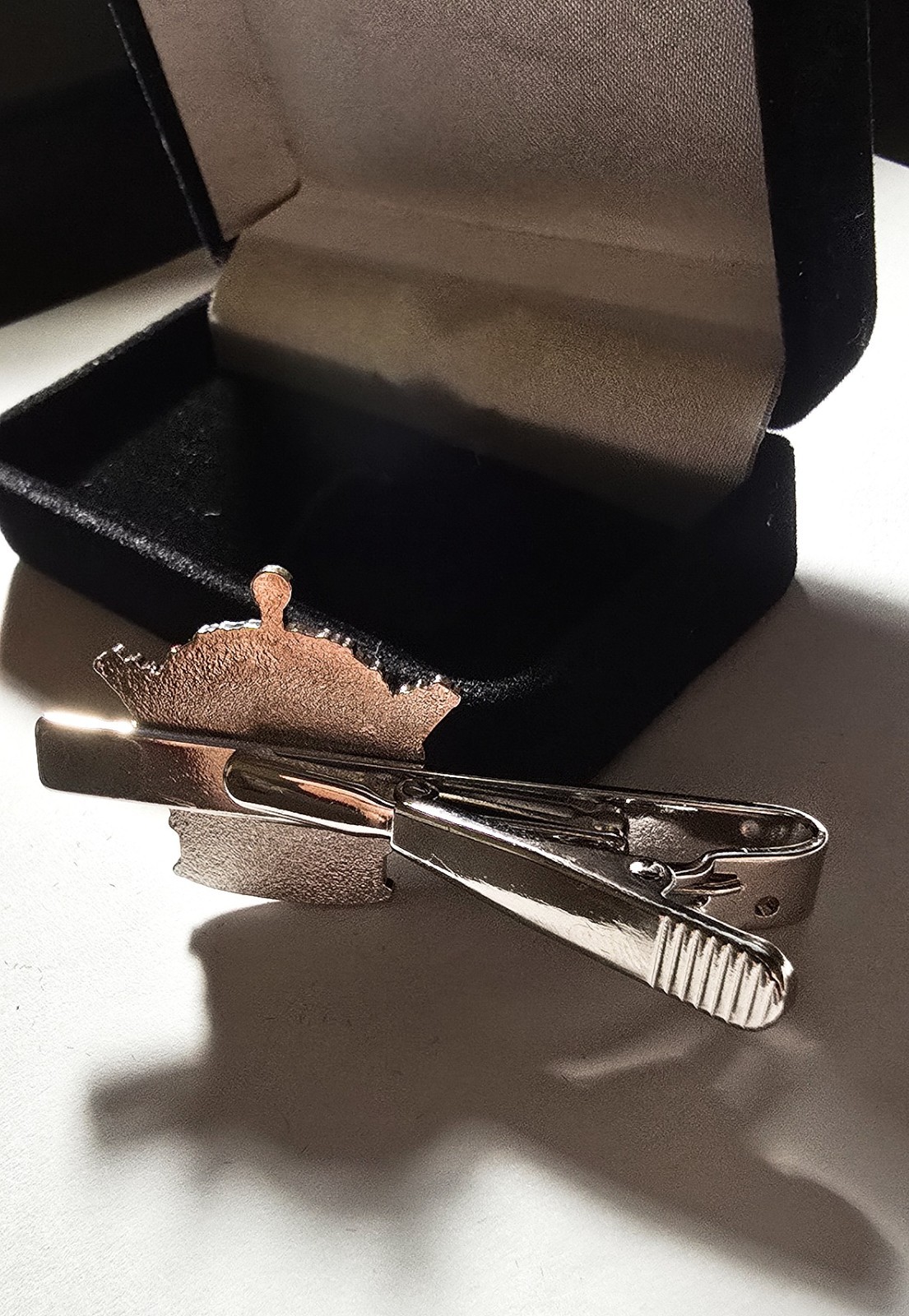 tie clip for men PAHLAVI CROWN سنجاق کراوات تاج پهلوی