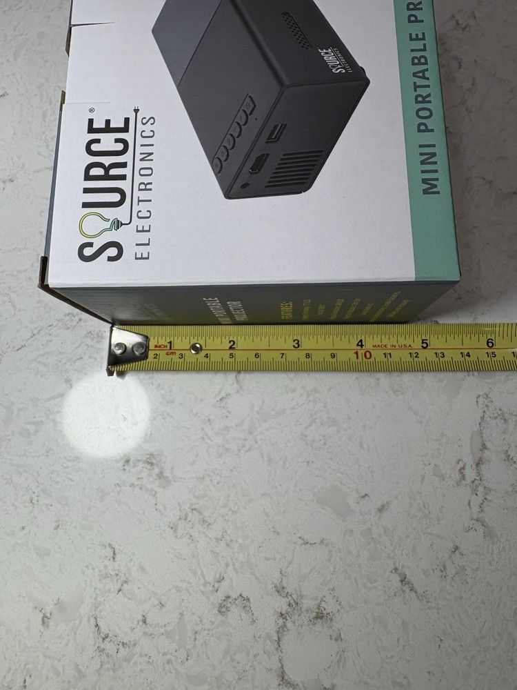 New Source Electronic Mini 6” Portable Projector NIB