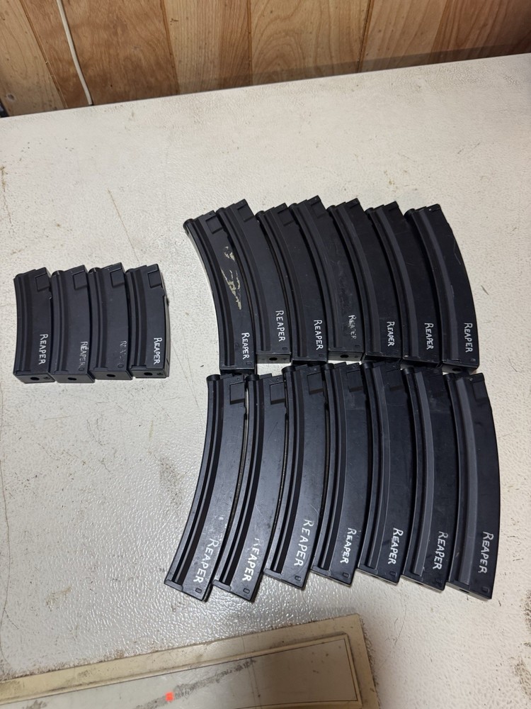 Airsoft MP5 Magazines ( 18 Total )