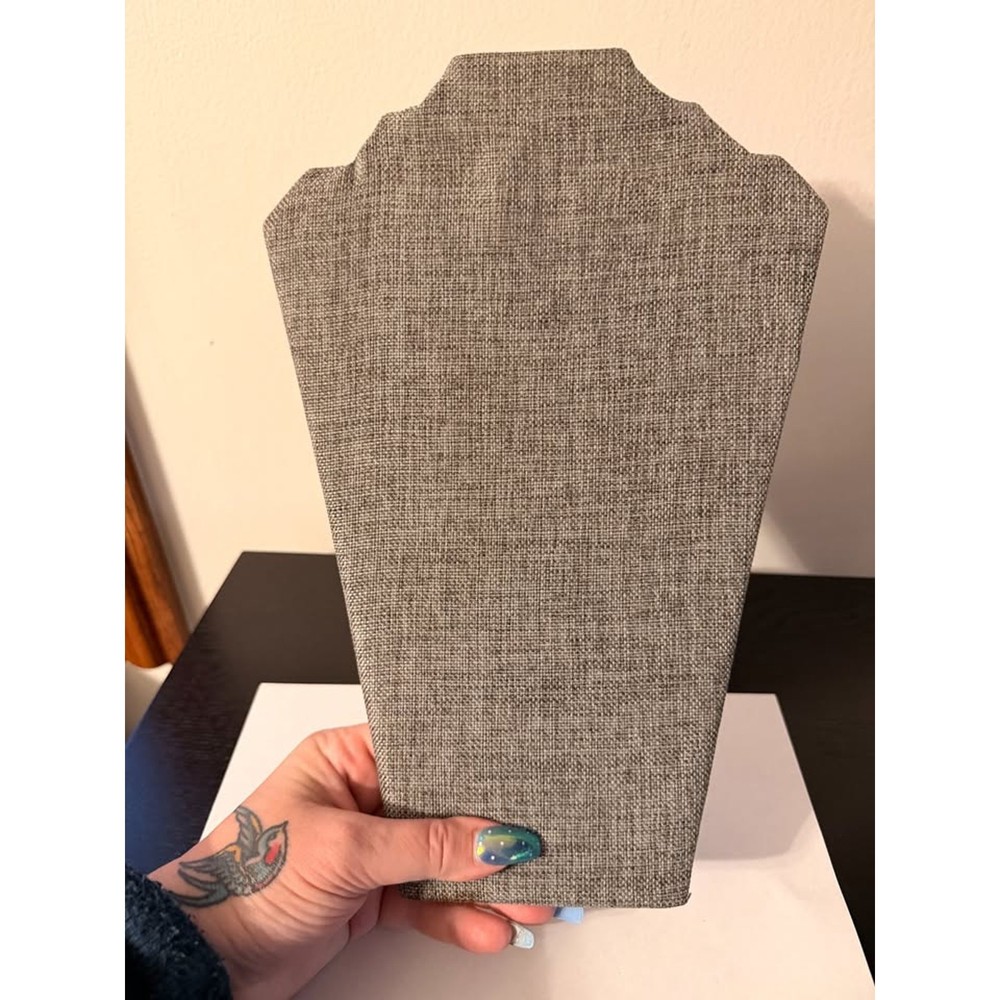 Various Necklace Display Easels - 6 large & 1 small