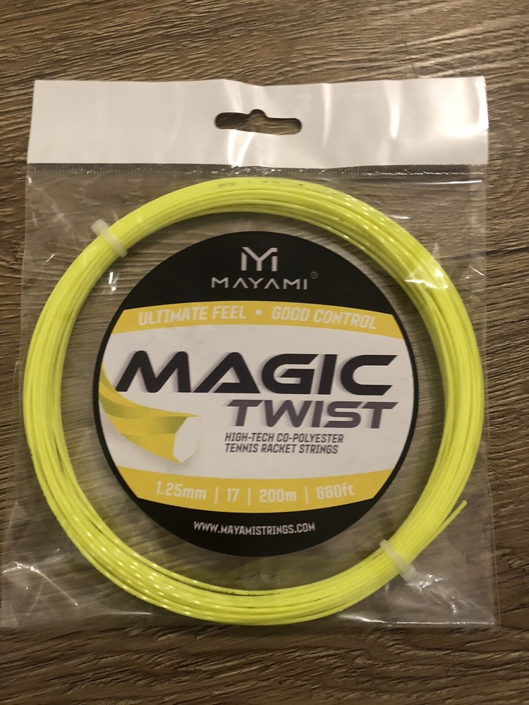 Mayami Magic Twist Strings (1.25mm/17,200 m/660ft)Remotely Breathtaking Strings.