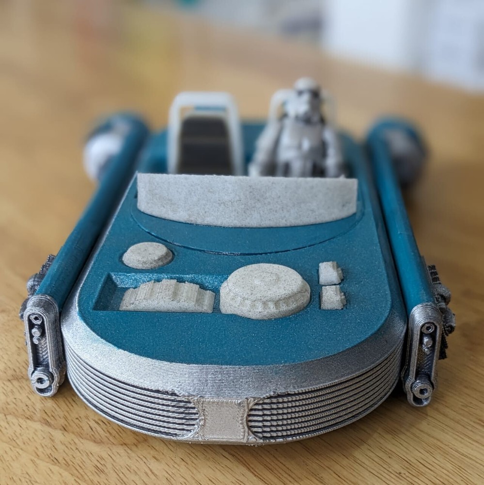 Pyke Speeder for 3.75 inch (1:18) Scale Action Figure Diorama