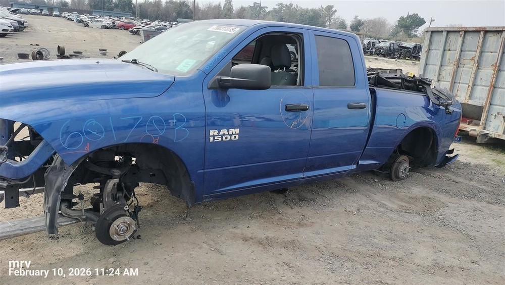 LEFT REAR DOOR WINDOW REGULATOR OEM 2012 RAM1500