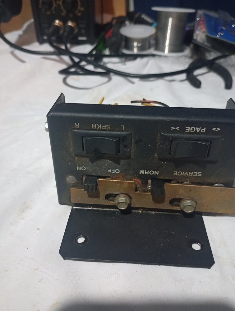 Rowe Service Page Assembly Unit From A Rowe Eagle Jukebox #0193