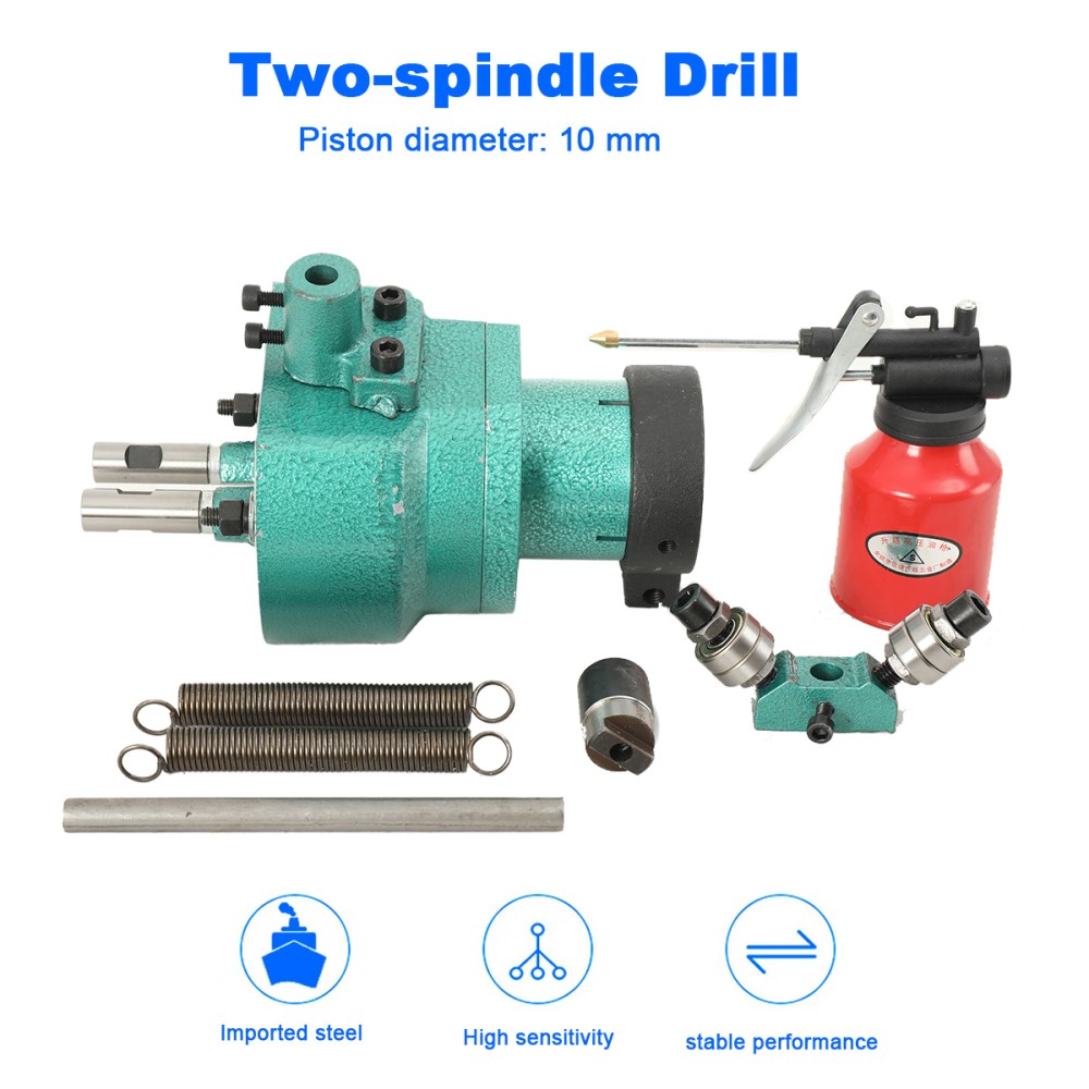 Two-spindle Drill Automatic Tapping Machine For Max Drilling 7mm Speed Ratio 1:1