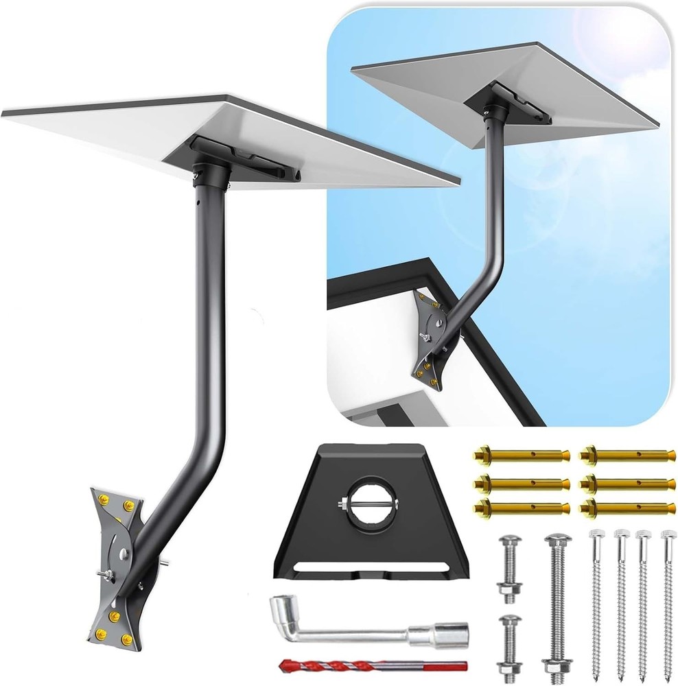Lightweight Adjustable Wall Mount for Starlink Gen 3 – Complete Accessory Kit