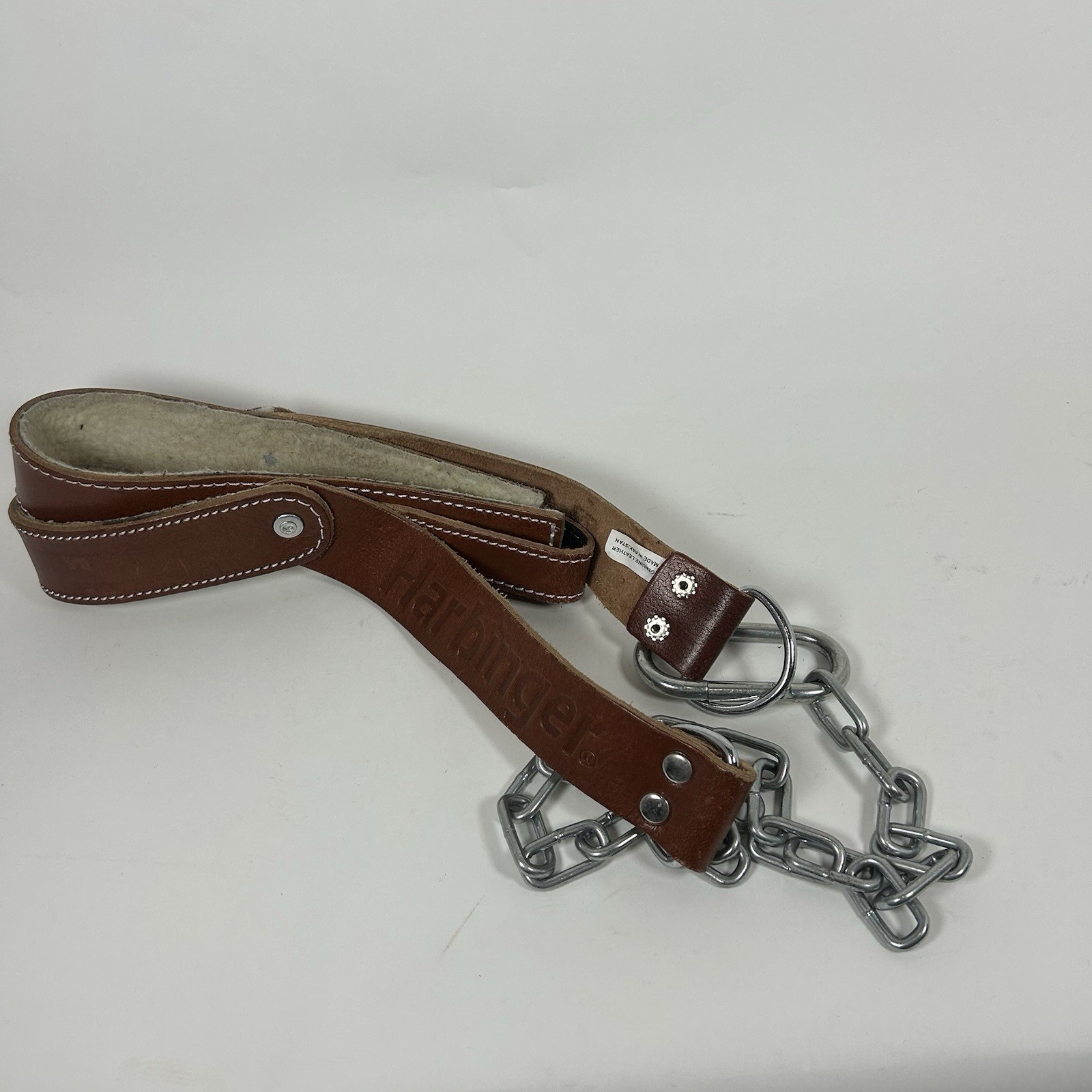 Harbinger Weightlifting Leather Horse Head Harness Excellent Condition