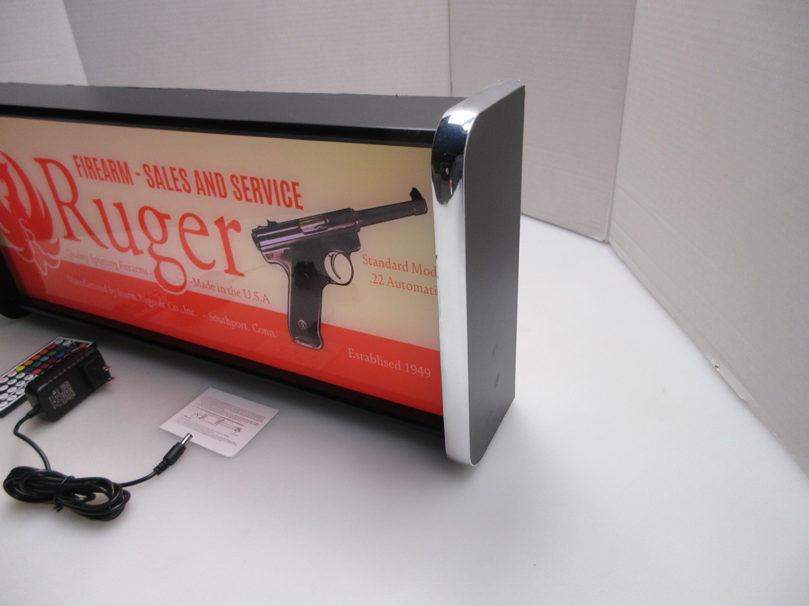 Ruger Sales & Service LED Display lighted sign lightbox Wall hanging Light