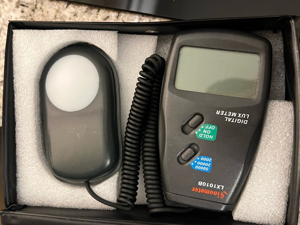 Digital Lux Meter Model LX1010B - Complete In Original Packaging
