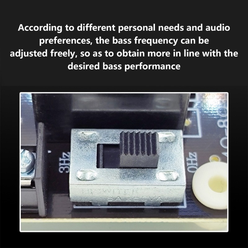 Adjust Subwoofer Frequency Divider 1500W for Powerful Speakers Modification