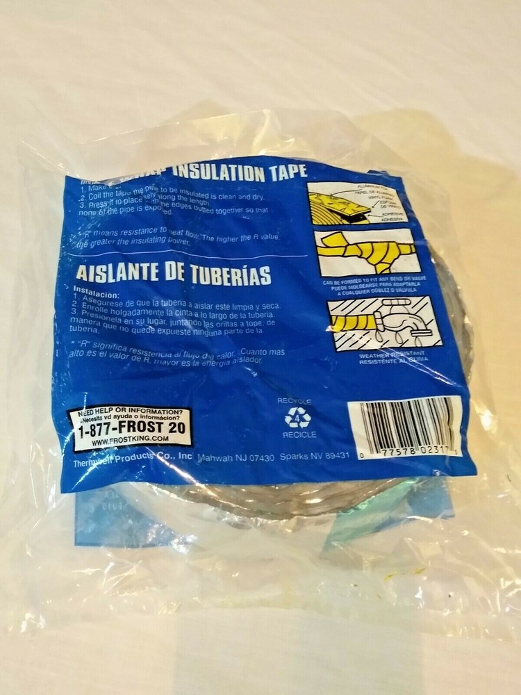 Frost King Pipe Wrap Insulation Tape