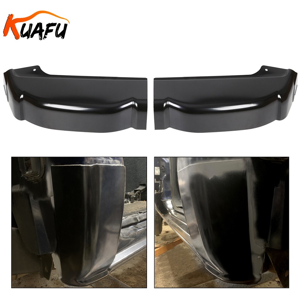 Pair Cab Corners For Chevy Silverado GMC Sierra 4 Door Ext Cab 1999-2006 07