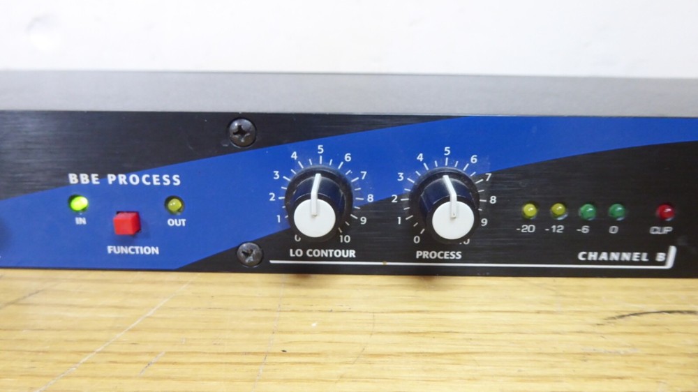 BBE Sound 482 Stereo Sonic Maximizer Karaoke Mic Guitar Processor Rack-mount