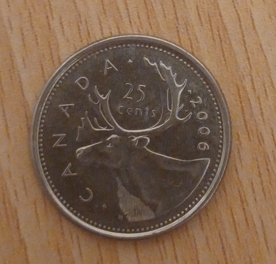 Canada 25 Cents Coin 2006-P X3