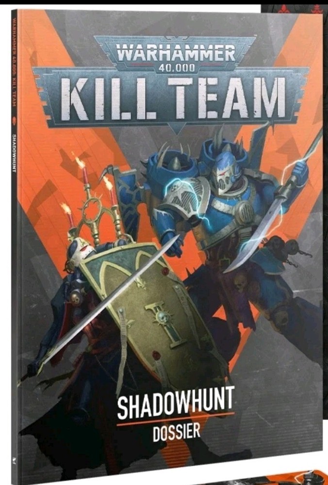 KILL TEAM SHADOWHUNT Rules Book + Ops Mission Pack + Fold Board Mats 40k No Figs