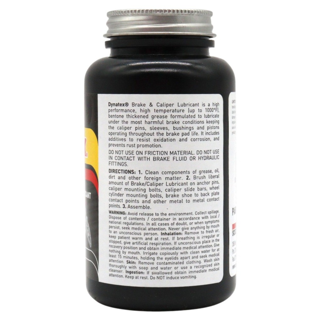 Dynatex Brake Caliper Lubricant 8 oz High-Temp Graphite (Single)