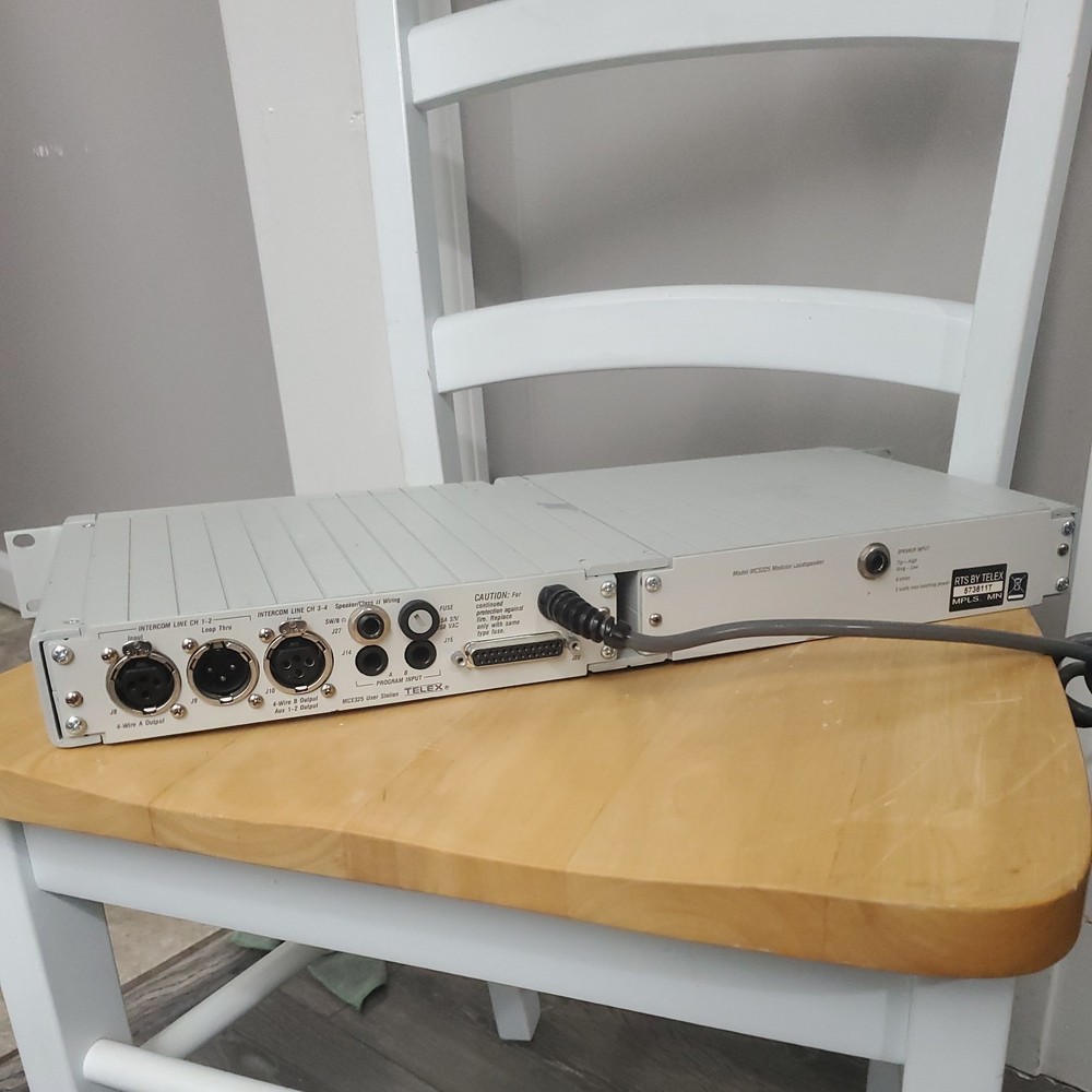 RTS MCE-325 4-Channel User Station w/ Speaker MCS-325 Programmable Intercom Unit