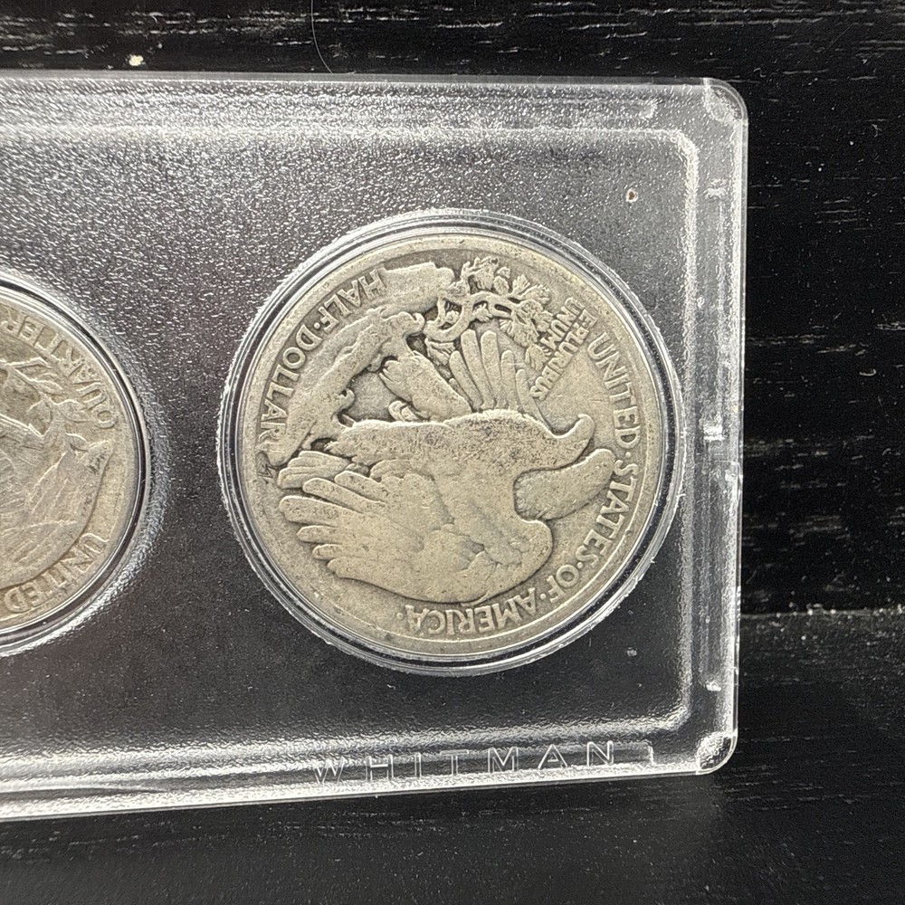 1936 U S MINT SET (3 SETS LOT)- 90% SILVER COINS .