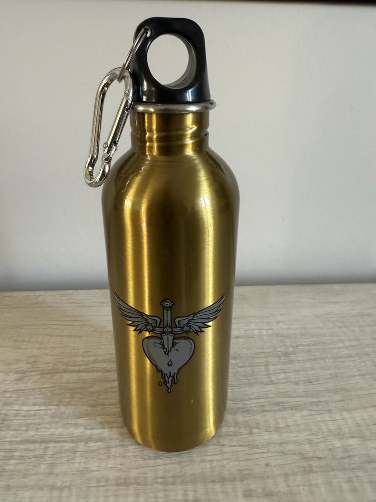 Bob Jovi Gold Water Aluminum Bottle