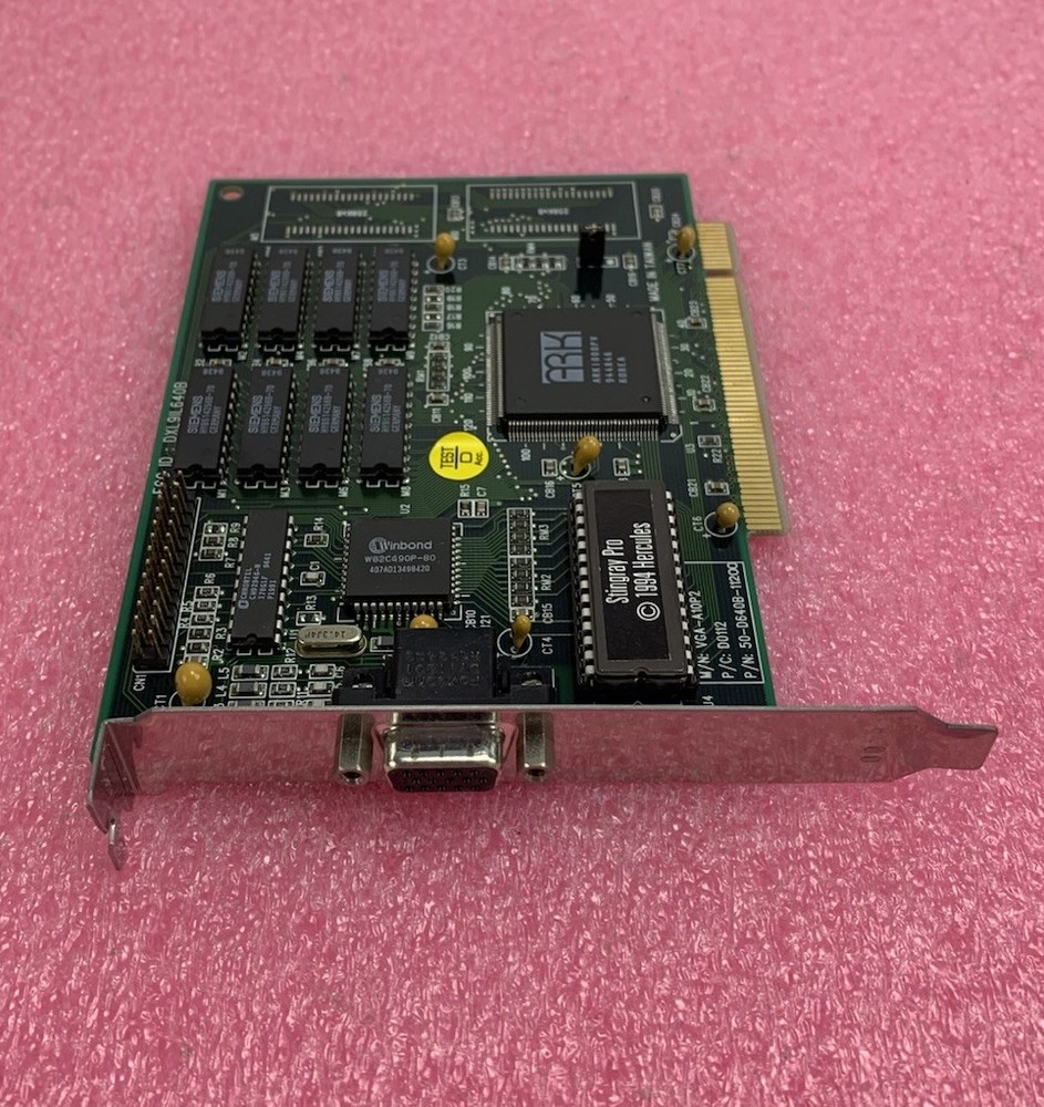 Hercules Stingray Pro VGA-A10P2 PCI Card