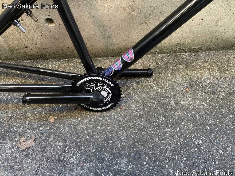 fgfs fixie frame leaf cycle