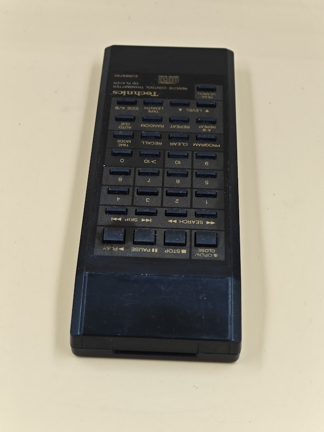 Technics EUR64798 Remote Control - Used, Fully Functional