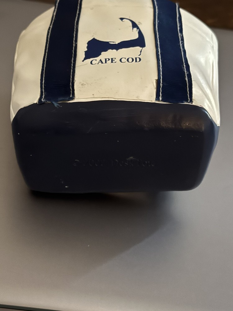 2002 Desk Tote Holder Cape COD Holder Tote Bag Retro