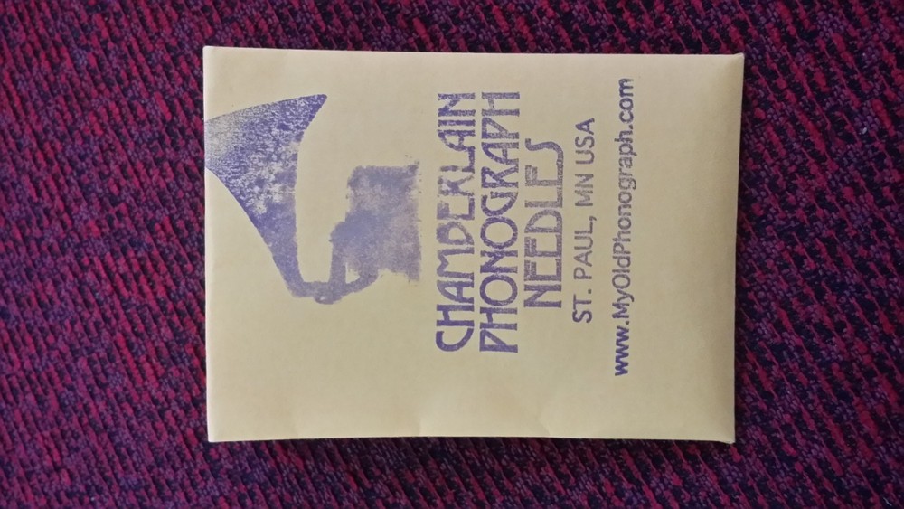 PG317 - Gramophone needles CHAMBERLAIN Gramophone tip pack 11/16