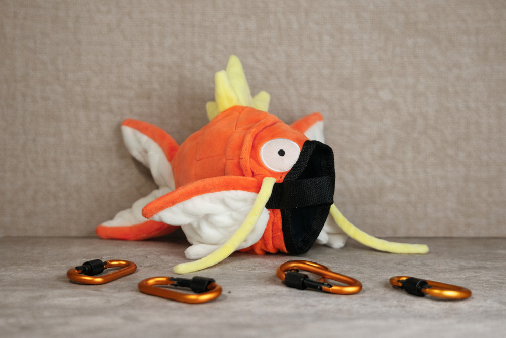 Magikarp Chalk Bag | Plush Pokémon-Inspired Climbing Accessory