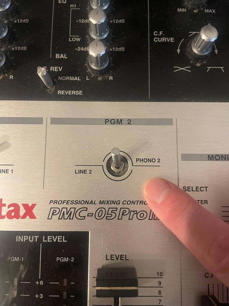 Vestax Mixer PMC-05Pro III Used Untested
