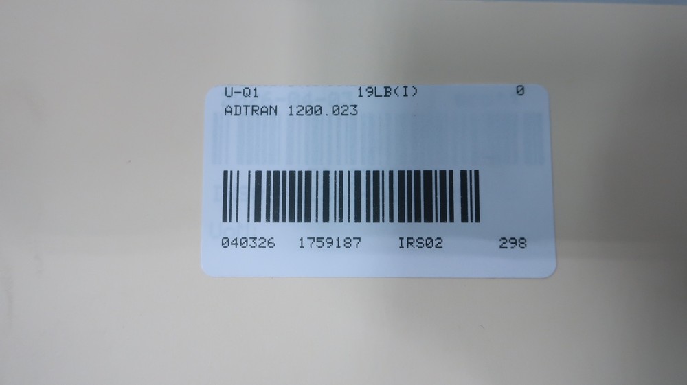 Adtran 1200.023 Chassis Module