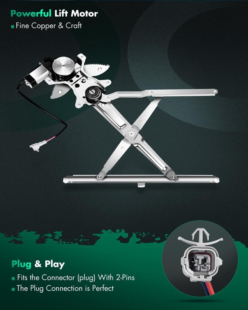 Power Window Regulator Replacement for 1995-2004 Ford Models