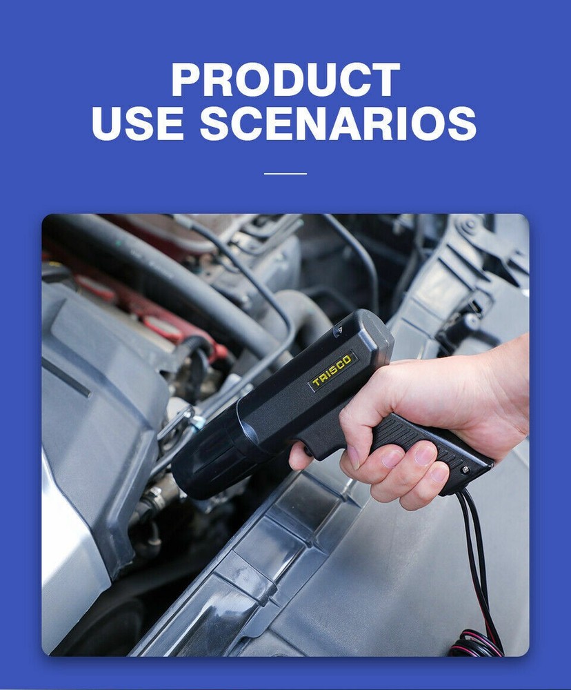 12V Petrol Engine Timing Light Gun Ignition Timing Detector Strobe Tool