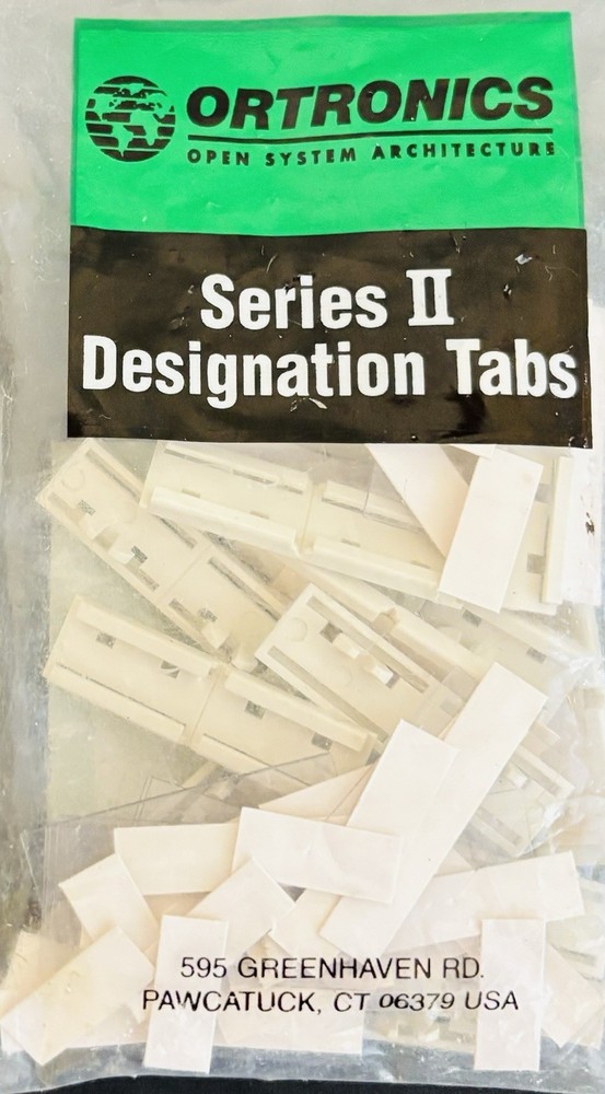 ORTRONICS | 70400219 DESIGNATION TABS FOR MODULES